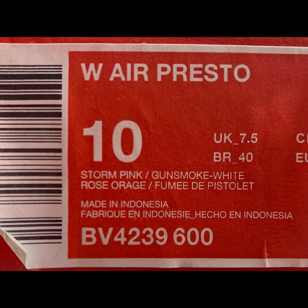Women Air Presto - Picture 8 of 8